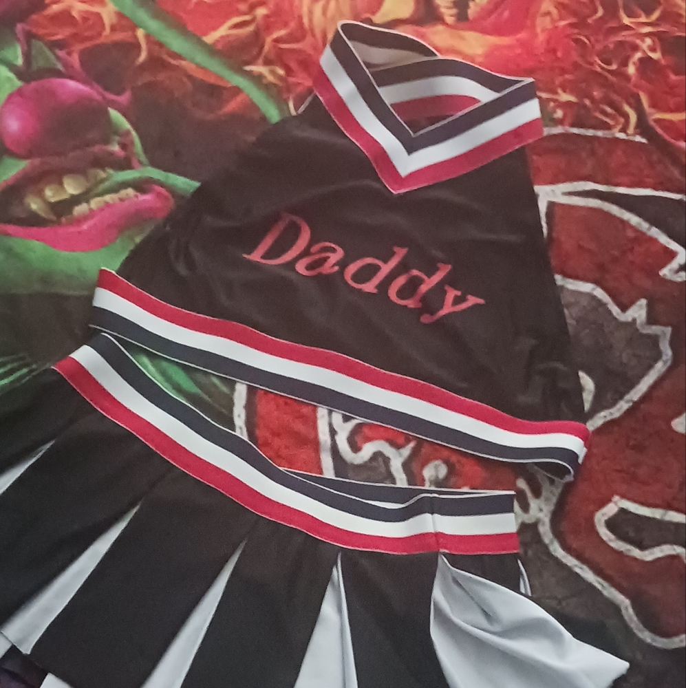 Daddy cheerleader costume